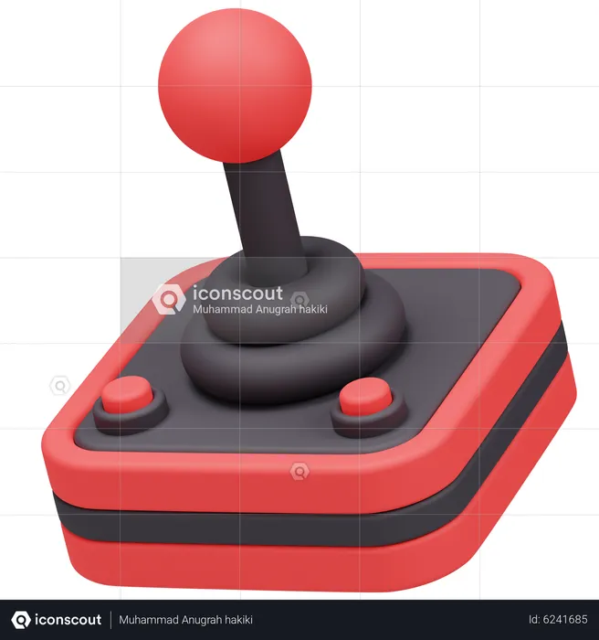 Joystick  3D Icon