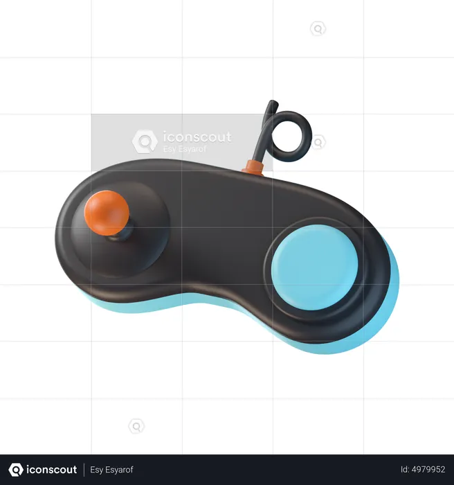 Joystick  3D Icon