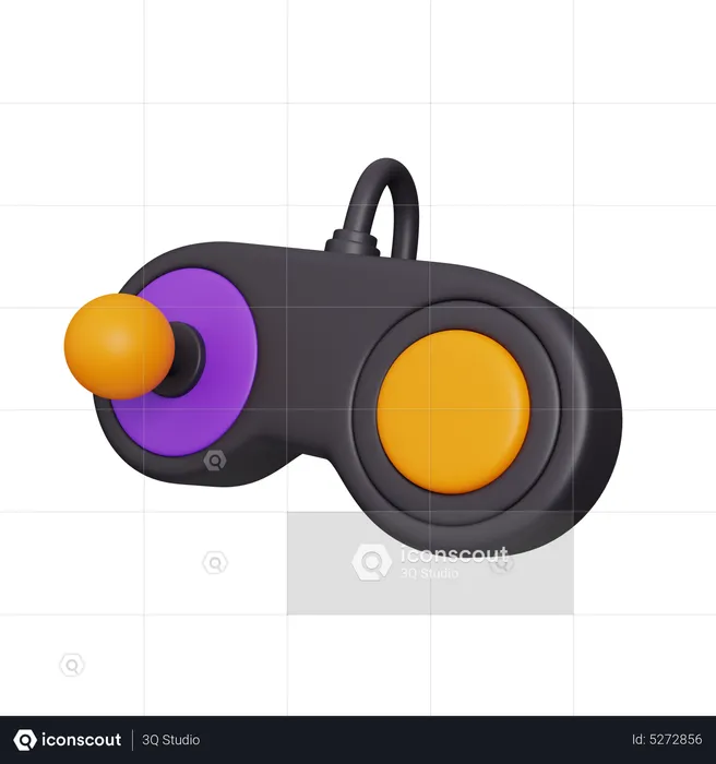 Joystick  3D Icon