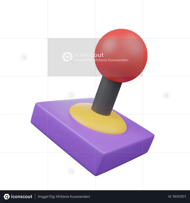 Joystick  3D Icon