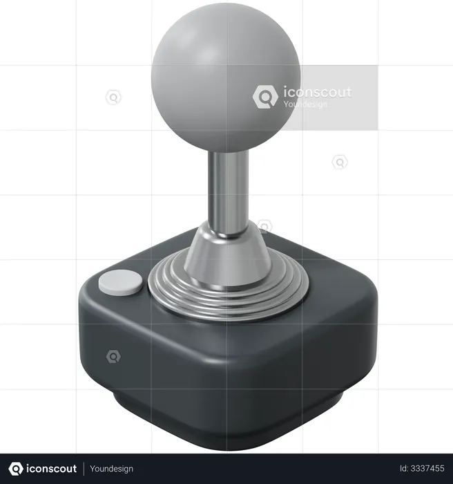 Joystick  3D Illustration