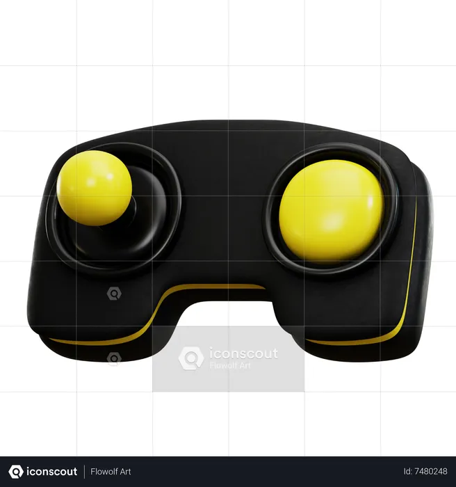 Controle de video game  3D Icon