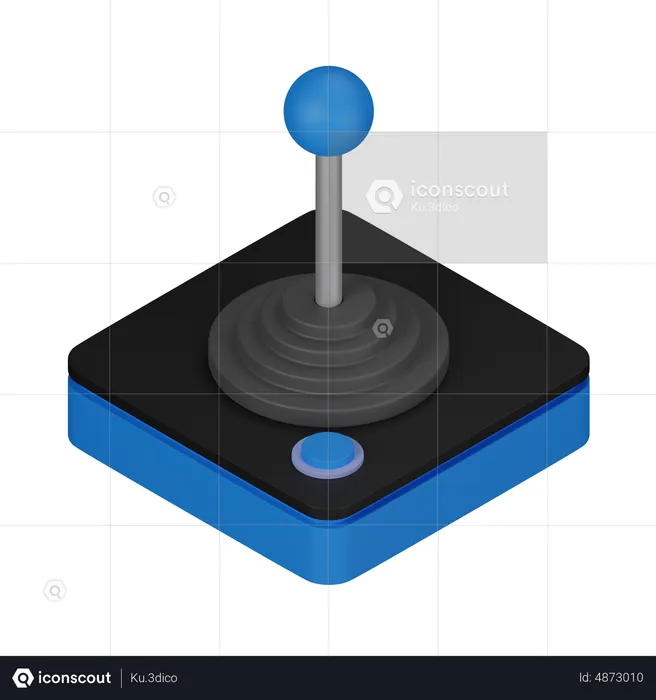 Joystick geympad  3D Icon