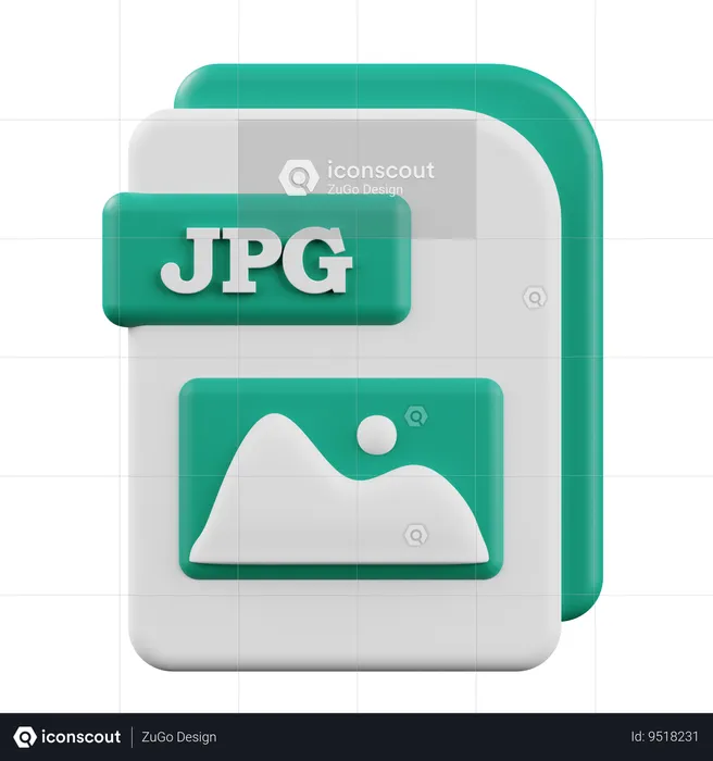 JPG  3D Icon