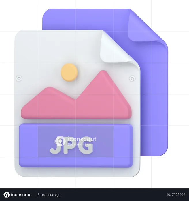 JPG  3D Icon