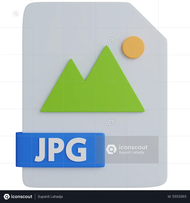 Jpg-Datei  3D Icon