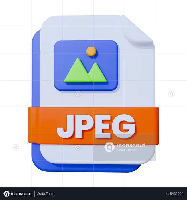 JPG File  3D Icon