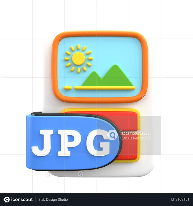 Jpg File  3D Icon