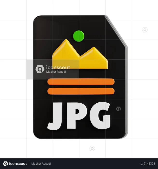 Jpg File  3D Icon