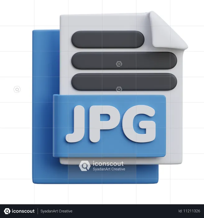 Jpg File  3D Icon