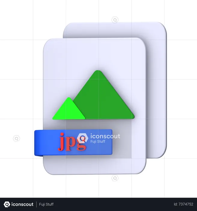 Jpg File  3D Icon