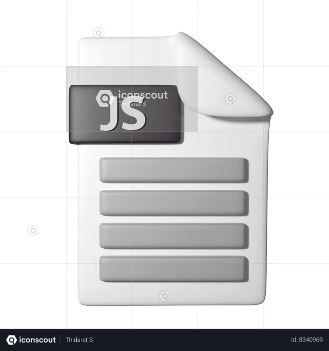 JS FIle  3D Icon