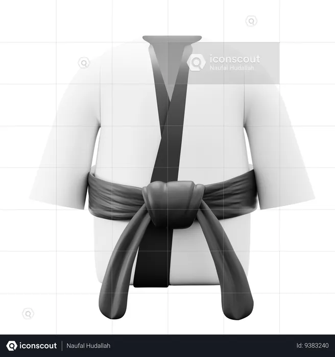 Judo Karate  3D Icon