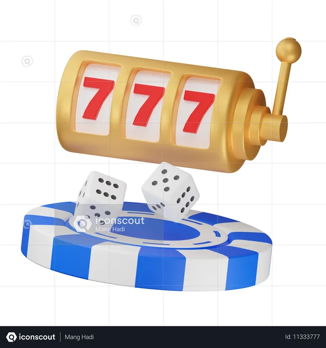 Juego de Casino  3D Icon