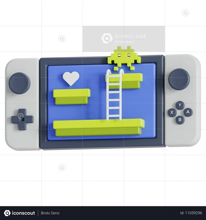 Juego de plataformas  3D Icon