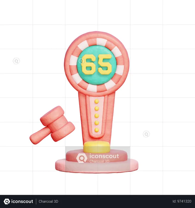 Juego de martillo  3D Icon