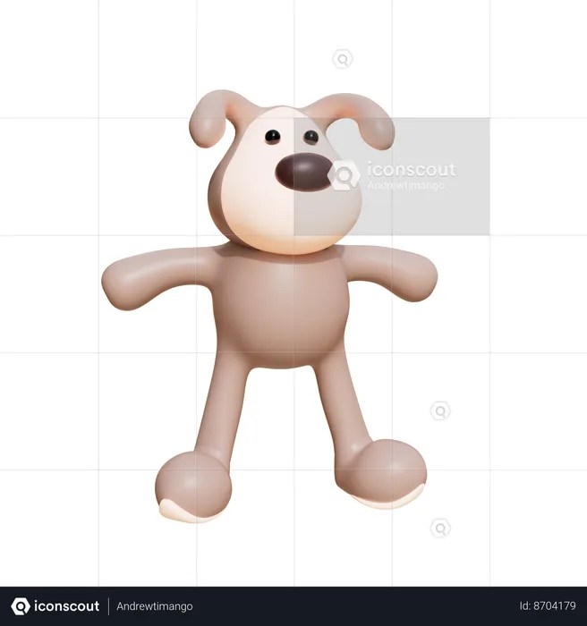 Juguete para perros  3D Icon