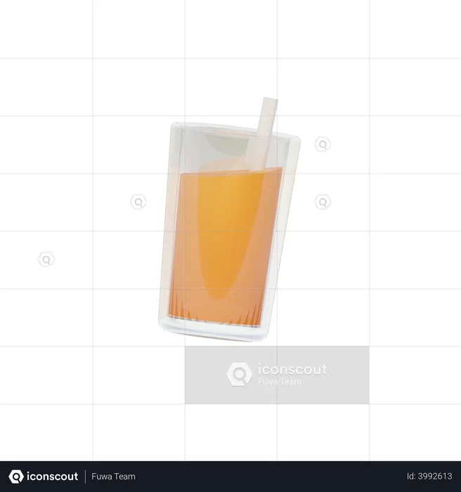 Juice  3D Illustration