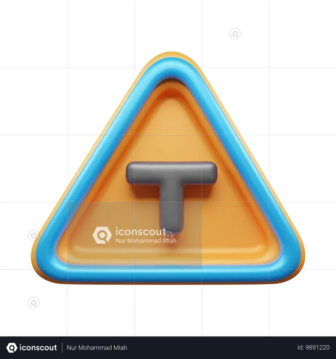 Junção t  3D Icon