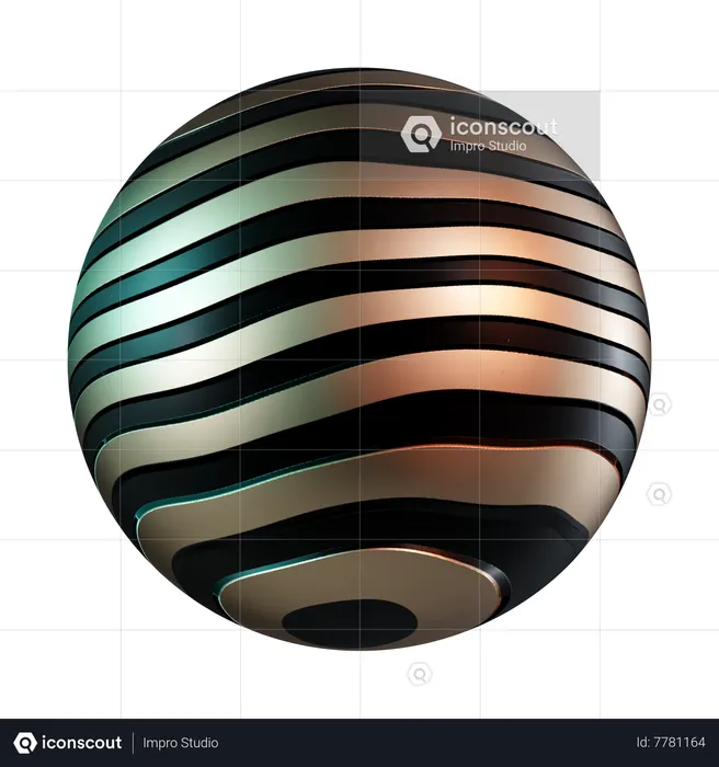 Jupiter  3D Icon