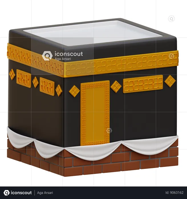 Kaaba  3D Icon