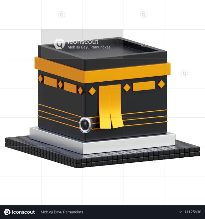 Kaaba  3D Icon