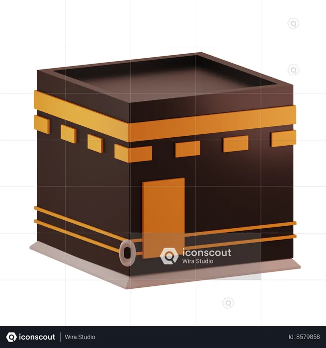 Kaaba  3D Icon