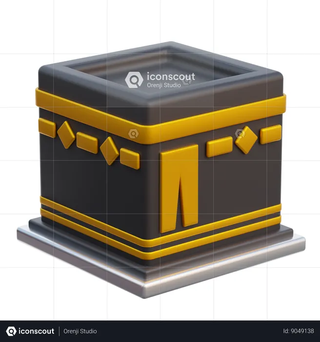 Kaaba  3D Icon