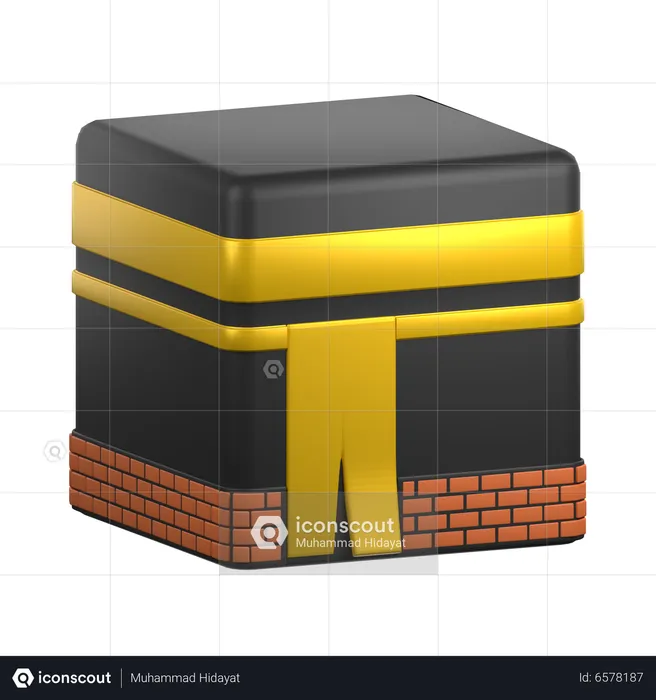 Kaaba  3D Icon