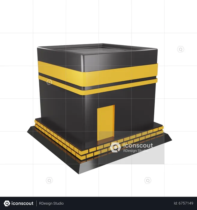 Kaaba  3D Icon