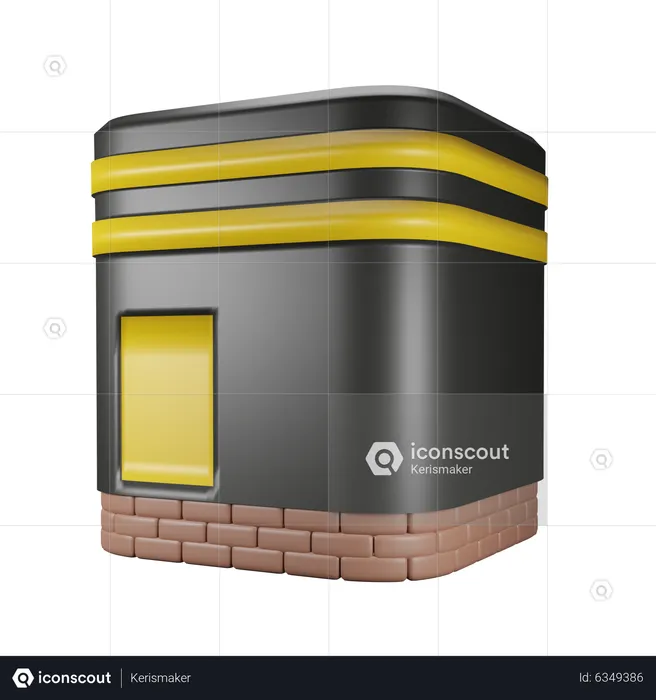 Kaaba  3D Icon