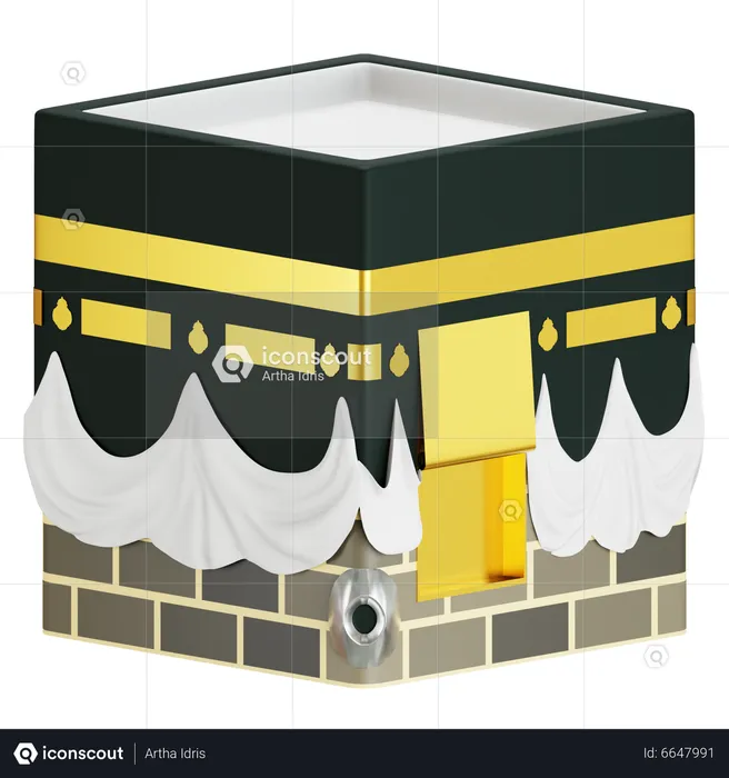 Kaaba  3D Icon