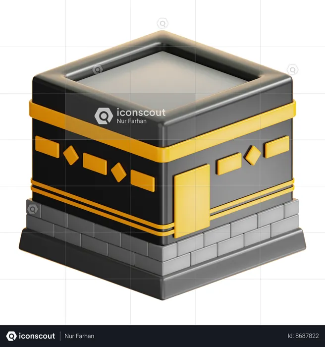 Kaaba  3D Icon