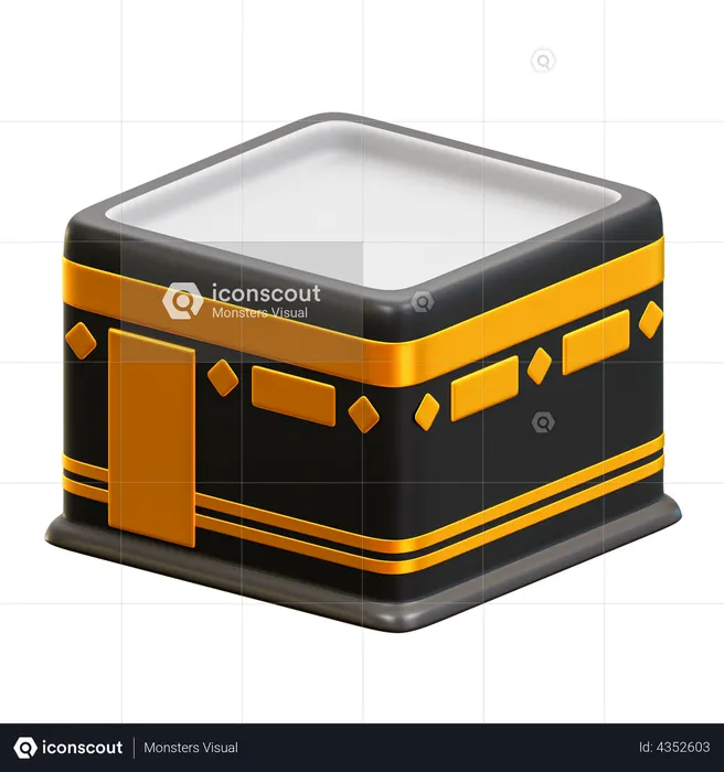 Kaaba  3D Illustration