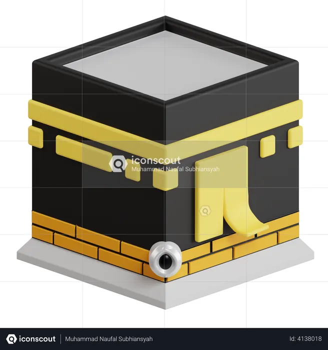 Kaaba  3D Illustration