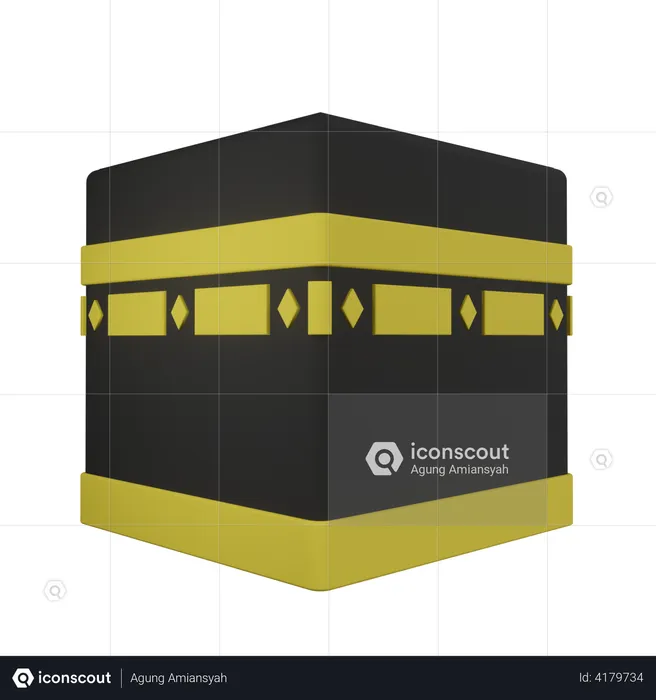 Kaaba  3D Illustration