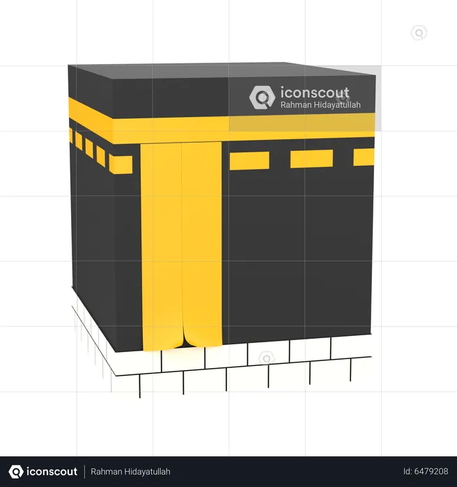 Kaaba  3D Icon