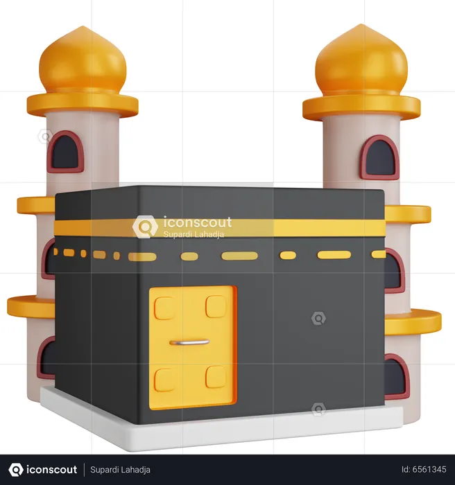 Kaaba  3D Icon