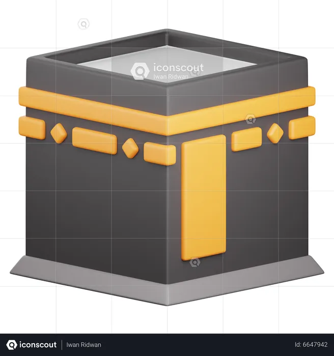 Kaaba  3D Icon