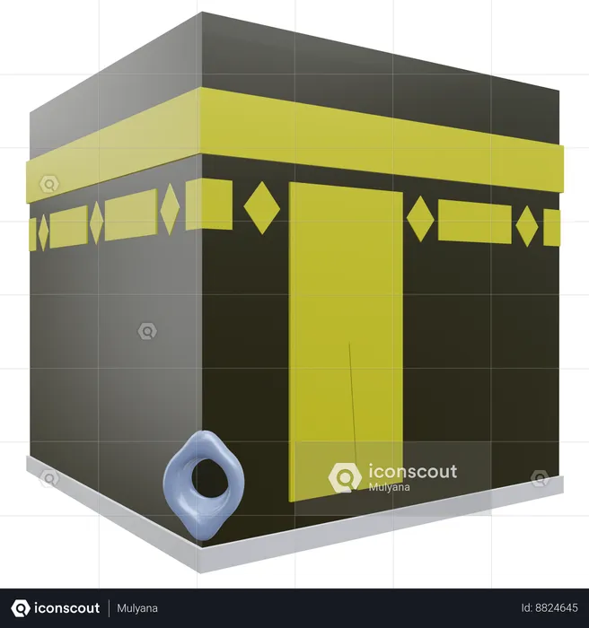 Kabah  3D Icon