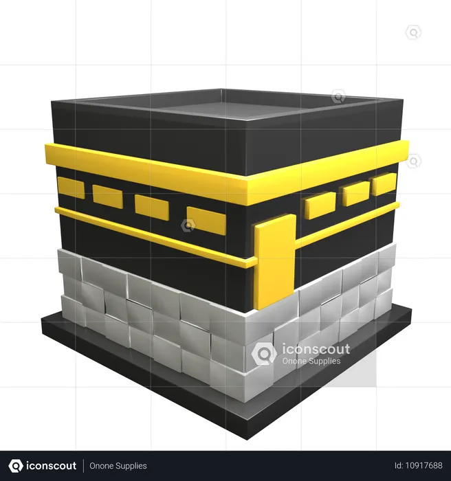 Kabah  3D Icon