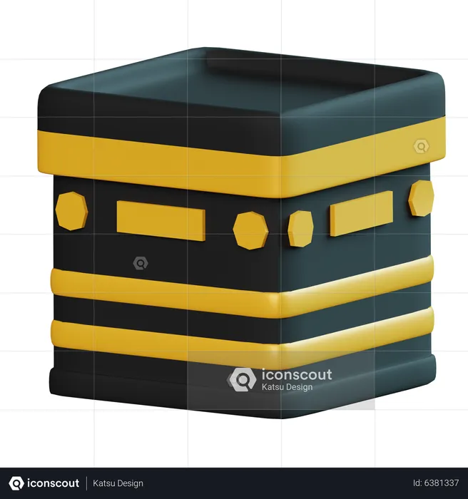 Kaaba  3D Icon