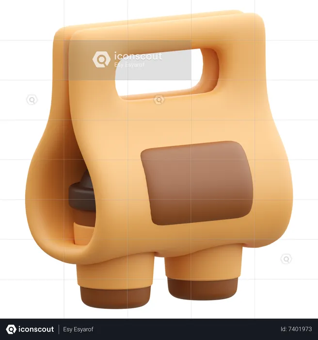 Kaffeeverpackung  3D Icon