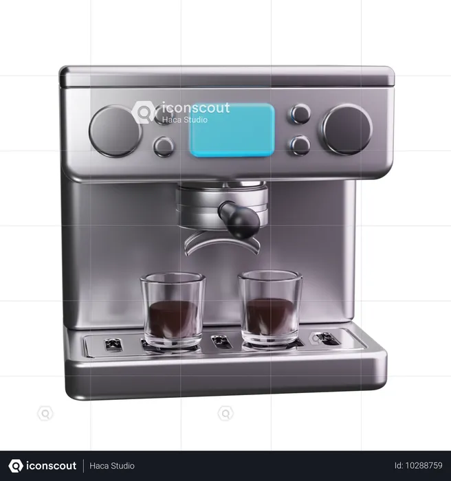 Kaffeemaschine  3D Icon