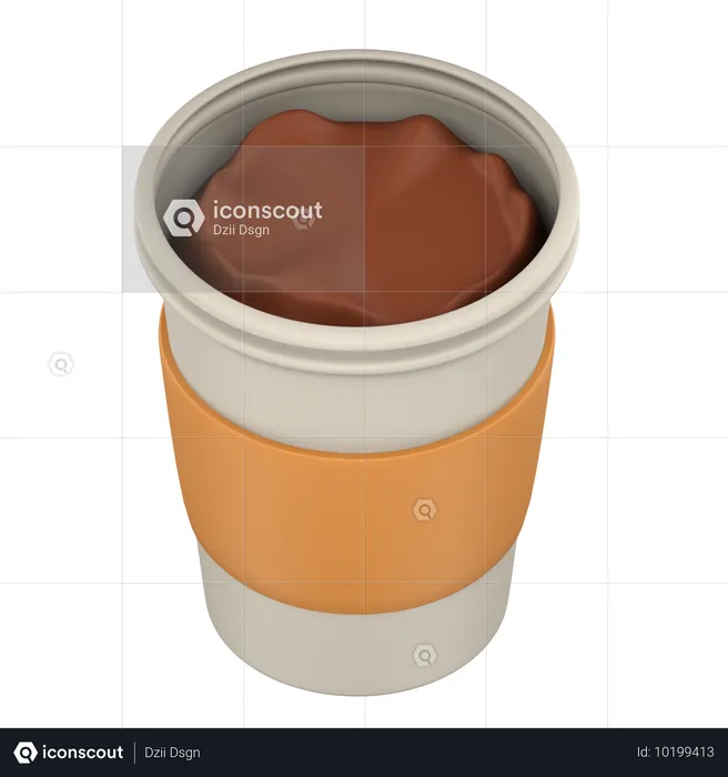 Kaffeetasse  3D Icon