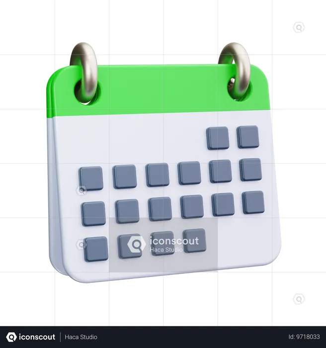 Kalender  3D Icon