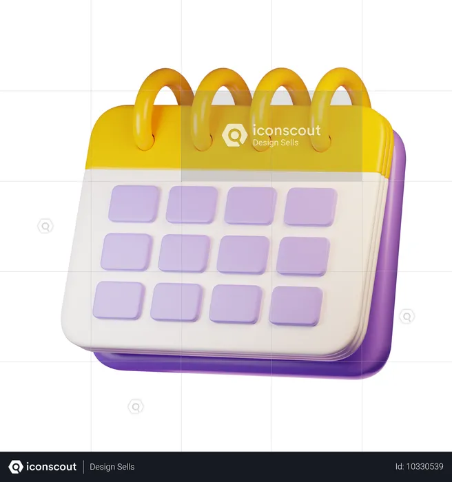 Kalender  3D Icon