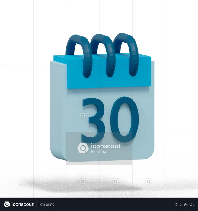 Kalender  3D Icon