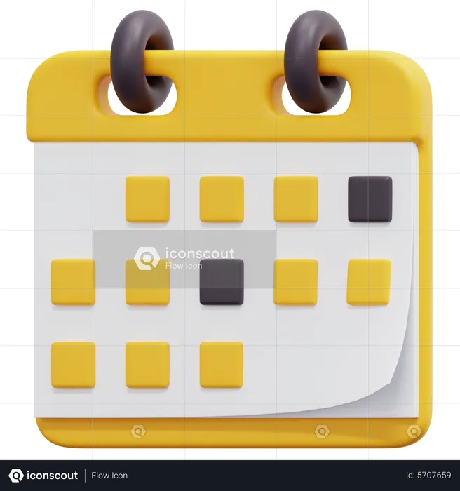 Kalender  3D Icon