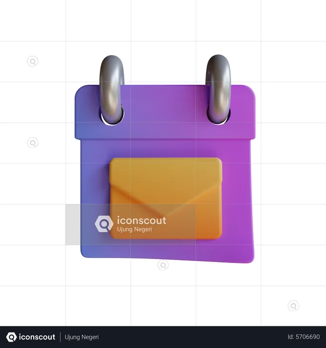 Kalender  3D Icon